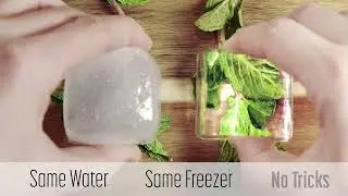 ICE MADE CLEAR - Tastes better, Melts slower, Looks stunning
