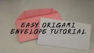 DIY - Easy origami envelope tutorial ep.1 | by Cdiy