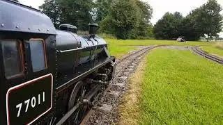 7 1/4 inch Black 5 and Std Class 3 at Leyland.