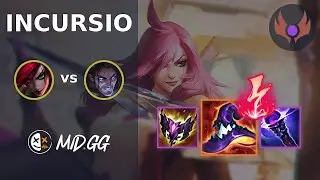 MID.GG: [ Incursio ] Katarina MID vs Sylas | OCE MASTER | LOL Season 2025