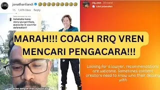 DRAMA COACH RRQ VREN MARAH KARENA OMONGAN INI HINGGA MENCARI PENGACARA!!!