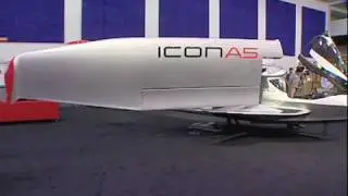 ICON A5 wing fold sport class airplane folding seaplane