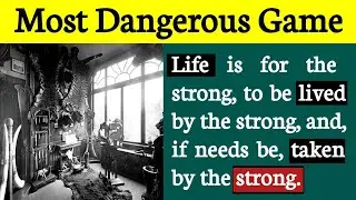 Most Dangerous Game|Learn English Through Stories|EnglishClassics