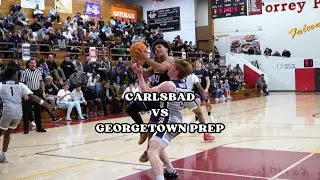 Carlsbad vs Georgetown Prep goes into TRIPLE OVERTIME at The Torrey Pines Holiday Classic