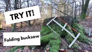 How to make a foldable Bucksaw