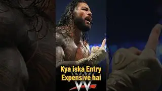 WWE History Ki Costliest Entrance 😱🎆#WWEFacts#CostliestEntry#WrestlingShorts#WWEViral