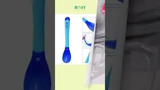 KAIT Smart Temperature Detecting Baby Utensil Set (Spoon & Fork)