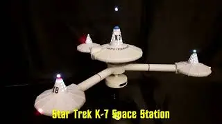 STAR TREK TOS K-7 SPACE STATION MODEL KIT
