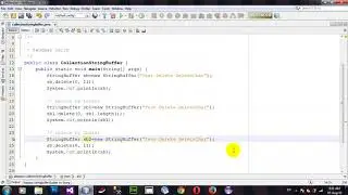 How to Delete Replace StringBuffer in Java Netbeans