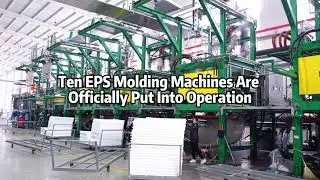Ten EPS Shape Molding Machine Factory Display Part 2, Styrofoam Molding Machine