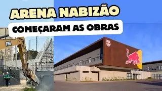 NOVA ARENA DO RED BULL BRAGANTINO COM OBRAS JÁ INICIADAS, VEJA DETALHES