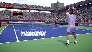 TIEBREAK - Carlos Alcaraz Vs Rafael Nadal I Montreal Open I Best Of 3 Set Match I Legendary AI (PS5)