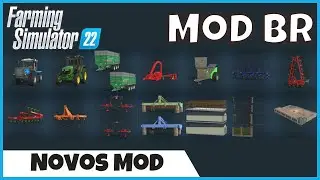 FS22 Mods | Trator e Forrageira BR, Reboque e Implementos | FARMING SIMULATOR 22