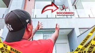 ELA FICOU PRESA DENTRO DE CASA E TIVEMOS QUE CHAMAR O BOMBEIRO!