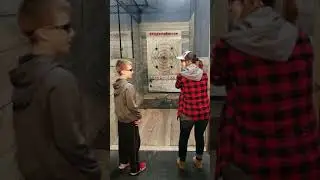 First time axe throwing