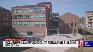 Central Connecticut State University cuts ribbon on new school of education building