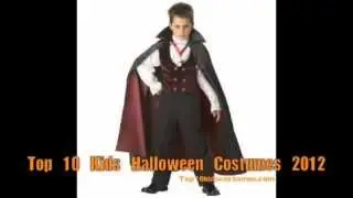 Top 10 Kids Halloween Costumes 2012