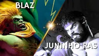 SF6  - BLAZ vs JUNINHO RAS  -  COMBATE DE ALTO NIVEL