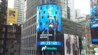 G. H. Financials Nasdaq Opening Ceremony: Times Square