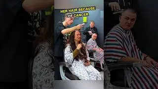 Она начинает плакать из-за своих волос #шорты