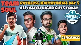 Team Soul Ruthless Invitational highlights today |  Soul highlights today | Soul today highlight