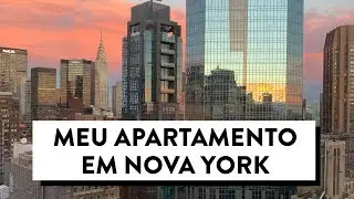 TOUR PELO MEU APARTAMENTO EM NOVA YORK | Por Fê Neute