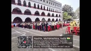 YEWS National High School For Girls. (Mass PT) on Republic Day.