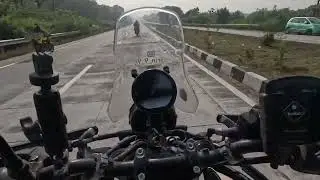 Himalayan 450 top speed test #himalayan450 