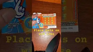 Lottery scratch card game play. Play bets on win or lose #softbet