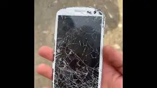 Samsung Galaxy S3 From 2012 destruction