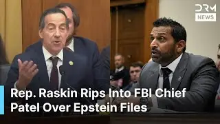 BREAKING NEWS: Jamie Raskin BLASTS FBI Director Kash Patel in Explosive House Hearing | AC1G