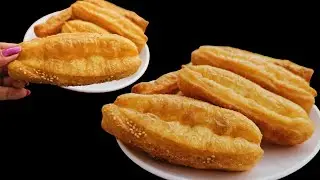 Easy Chinese Donuts Recipe //Crisp Fried Breadstick/Donuts/Chinese Long Donuts