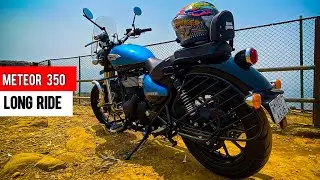 2021 RE Meteor 350 Detailed Long Ride Review - Good for touring?