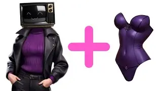 TV Woman + Leather Suit = ??? | TV Woman + Camerawoman | Skibidi toilet LEXV27 animations