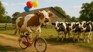 100% Ultra Hilarious Cow Dance Mix DJ Song Cow Funny Dance Gaiya meri aati haiMoo Moo