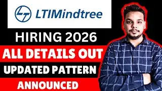 LtiMindtree Hiring 2026 | Updated LtiMindtree Exam Pattern , Syllabus | Full Hiring Process
