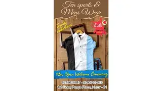 New opening ceremony | Ten sports and menswear karur @madhura93