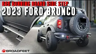 Ford Bronco 2021-2024 | Broadfeet&reg; R66 Running Board Side Step #ford #bronco