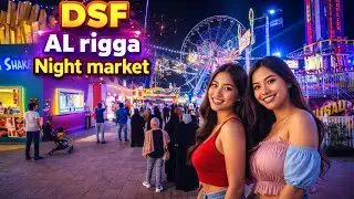 DSF night market #dubai #nightlife #uae 