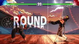 STREET FIGHTER V MUSLIM-WARRIOR (Akuma) VS DeadlyBlack (Vega)