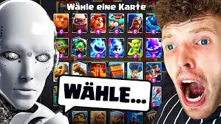 😱⚙️CHATGPT W&Auml;HLT MEINE KARTEN in MEGA AUSWAHL... (ich verzweifle) | Clash Royale Deutsch