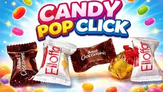 🍬ASMR Candy Pop Click | Just One Click & Candy POP 😍🔥