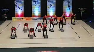 TG Zellhausen, Step Aerobic, 1. Mannschaft Sieger im Bundesfinale 2018         AK 18 +