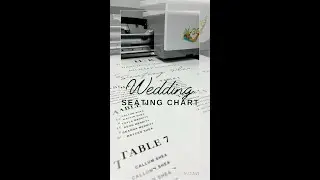 Let&rsquo;s create a wedding seating chart with the Xante X-36 💒