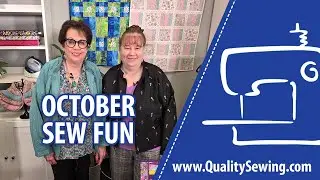 October 2025 Sew Fun Virtual Show | Holiday Sewing Ideas, Mylar Embroidery & DIY Gifts!