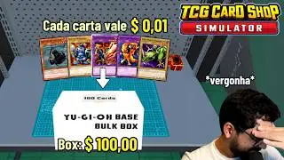 Apliquei um GOLPE nos clientes da loja... [TCG card shop simulator]