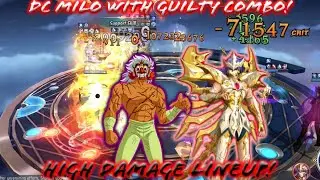 Saint Seiya: Awakening (KOTZ) - High Damage Lineup DC Milo with Guilty for Fun at PvP!