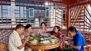 Cả Nhà Vui Vẻ Thưởng Thức Vịt Nấu Chao, Làm Thêm Luống Trồng Rau Sạch Trước Sân | NĐMT#815