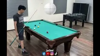 Jow2pool pool billiards aiming guide.