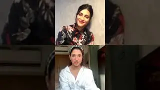 Shruti Hassan & Tamannah Bhatia Together Live 🔥 LockDown 2020